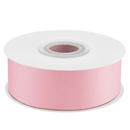 Лента атласная Светло-Розовая 2,5см, 22,5 метра Лента атласная Светло-Розовая 2,5см, 22,5 метра