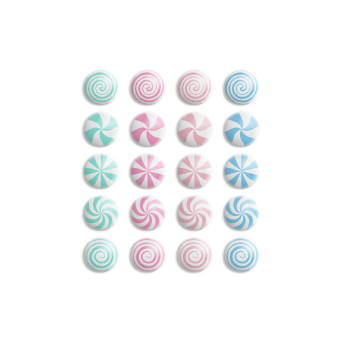Сахарные медальоны Пастельные Карамельки, 65г