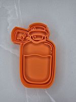 Вырубка с оттиском Духи, 10,5см