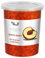 Шарики соковые в сиропе Джус Бабл Персик, 1кг