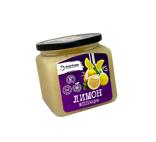 Пюре Лимон без сахара Proff Puree, 500гр