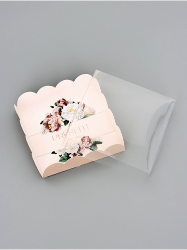 Коробка для печенья, Презент для тебя", 12 х 12 х 3 см фото 2