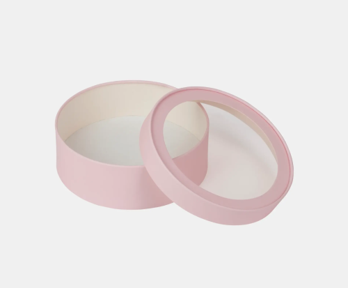 Коробка Тубус для зефира D20 H7, розовый