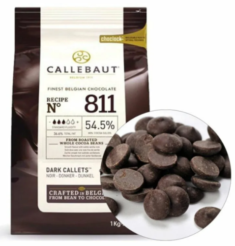 Шоколад Темный 811 Barry Callebaut 54% какао, 250гр