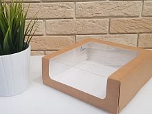 Коробка для муссового торта 23,5*23,5*11,5, крафт