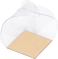 Коробка для моти Хао Бао с золотой подложкой, 45*45*45 мм