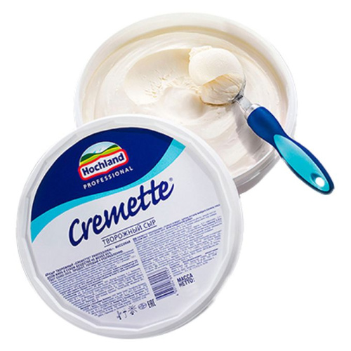 Сыр творожный Cremette Hochland Professional 65% 2,2 кг, Креметте фото 2