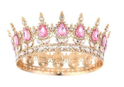 Корона для торта золото/серебро с камнями в ассортименте фото 3 Корона для торта золото/серебро с камнями в ассортименте фото 3