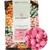 Шоколад Strawberry со вкусом клубники RT-U70 Barry Callebaut, 250гр