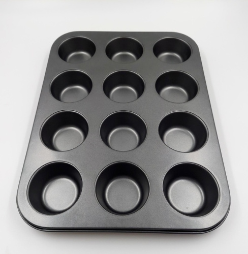 Форма для выпечки кексов 45x30 мм 12в1, 35x26 тефлон