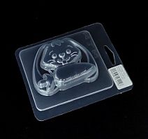 Форма для шоколада Заяц с морковкой, пластик 13*10,5см