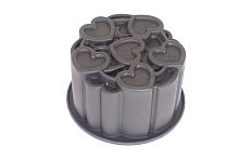 Форма для муссового БЕНТО Много сердец, силикон