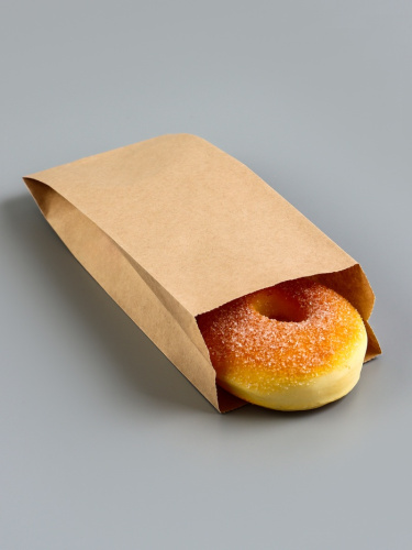 Пакет бумажный фасовочный V-образное дно, 21*8*4см фото 2