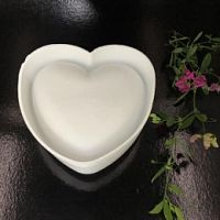 Форма Siliko Amore 14см, белый силикон