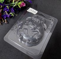 Форма для шоколада Теленок 2 7*8,5см, пластик