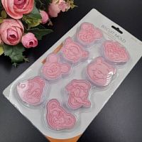 Вырубка штамп Мультгерои Дисней 8шт, пластик