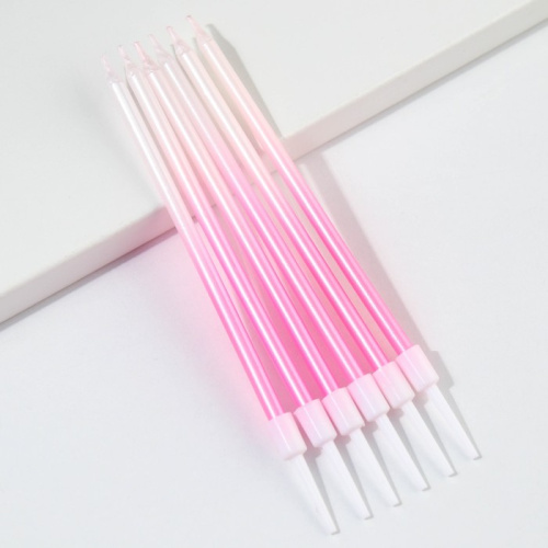 Свечи для торта «В твой особенный день», розовые, 6 шт., 13 х 0,4 см фото 3 Свечи для торта «В твой особенный день», розовые, 6 шт., 13 х 0,4 см фото 3