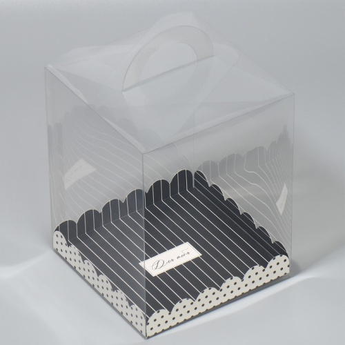 Коробка сундук 14х14х18, пластик, Для тебя фото 3