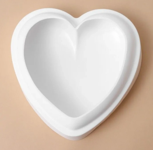 Форма силиконовая Сердце 19х6 см, 1000 мл фото 2
