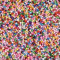 Пенопластовые шарики Ассорти, 2-4мм, 10гр