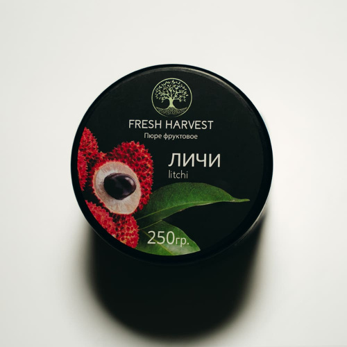 Пюре замороженное Личи Fresh Harvest, 250гр
