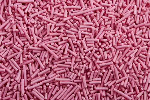 Посыпка вермишель розовая, 50гр