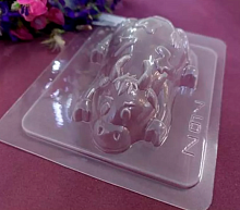 Форма для шоколада Буренка 6,5*9,5см, пластик