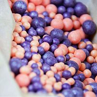 Посыпка драже зерновое Микс (сиреневое, персиковое), 50гр