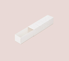 Коробка-пенал для макарун с тиснением 22,7*5,7*5,5см