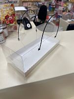 Коробка для рулета 27,5 х 11 х 10 см белая