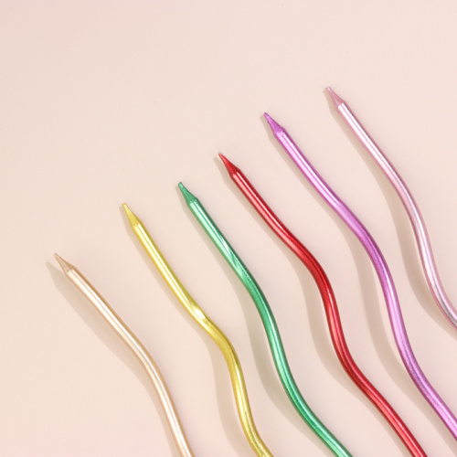 Свечи для торта "Серпантин" 6 шт, коктейльные, разноцветные фото 3 Свечи для торта "Серпантин" 6 шт, коктейльные, разноцветные фото 3