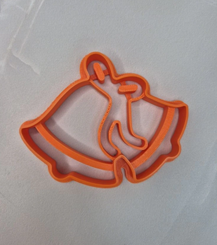 Вырубка Колокольчики большие, 10см