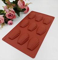 Форма для выпечки Мадлен 9в1, силикон