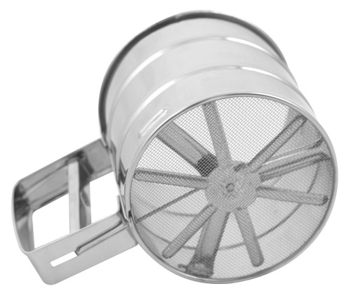 Кружка-сито для муки 250мл, металл фото 2 Кружка-сито для муки 250мл, металл фото 2