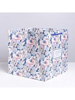 Пакет подарочный КУБ Сияй, 30*30*30см