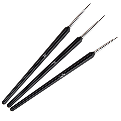 Кисть кондитерская для мелких деталей, набор 3 шт