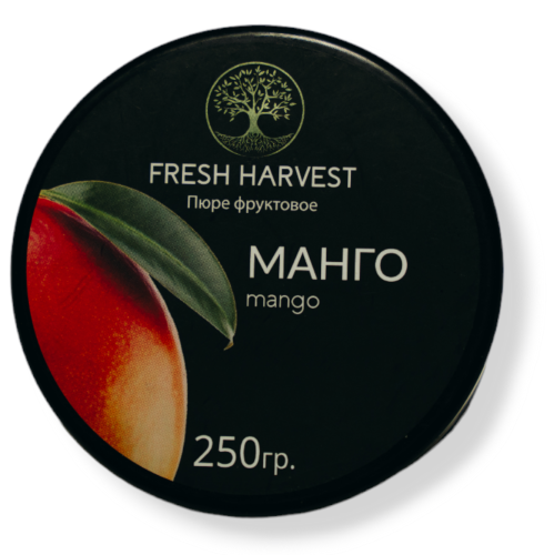 Пюре замороженное Манго Fresh Harvest, 250гр