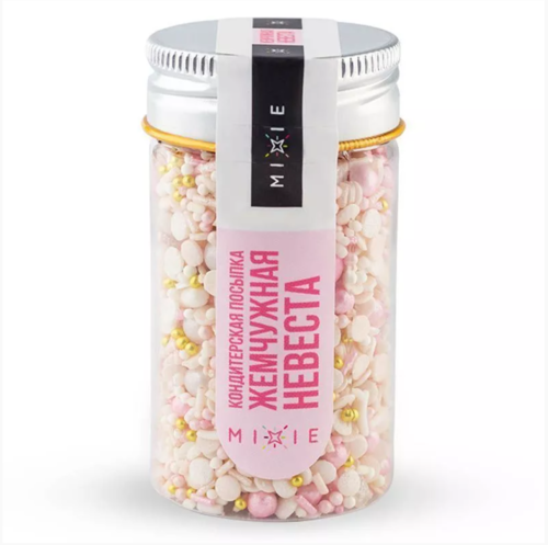 Посыпка Mixie Жемчужная невеста 50гр фото 2