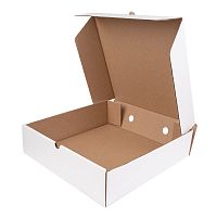 Коробка для пирога 32*32*85см, белая