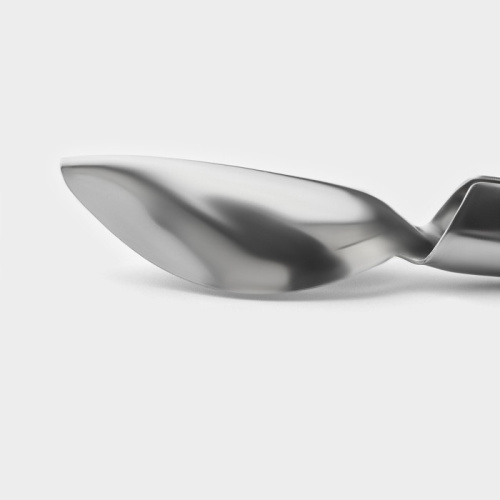 Ложка кондитерская для моделирования KONFINETTA, 19×3 см, цвет серебристый фото 2