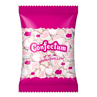 Маршмеллоу Confectum Hearts Клубника, 600гр