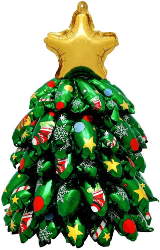 Шар фольгированный Новогодняя Ёлка
