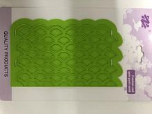 Мат текстурный Чешуя N, силикон 18*11см