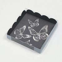 Коробка для печенья, "Нуар", 15 х 15 х 3 см
