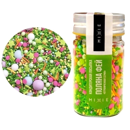 Посыпка Mixie Поляна фей 50гр фото 2 Посыпка Mixie Поляна фей 50гр фото 2