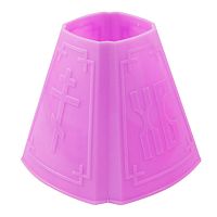 Форма для пасхи №2, цельная пластиковая, высота 9,5см