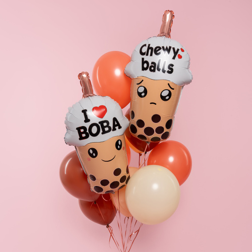 Воздушный шар фольгированный Фигура, Баббл Ти фото 2 Воздушный шар фольгированный Фигура, Баббл Ти фото 2