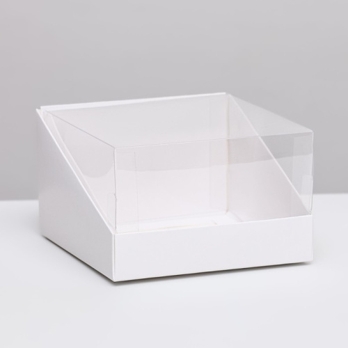 Коробка под бенто торт 13,1x13,1x8,5 см фото 3 Коробка под бенто торт 13,1x13,1x8,5 см фото 3