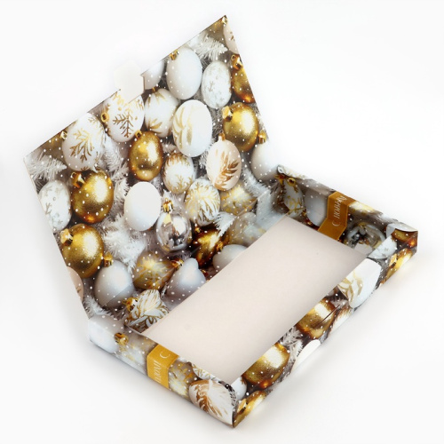 Коробка для шоколада с местом для денег С Новым годом, 20 х 2 х 12 см фото 2