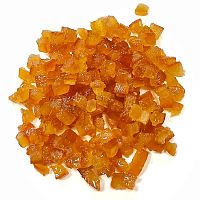 Апельсиновая корочка засахаренная кубик 6*6мм, 100гр